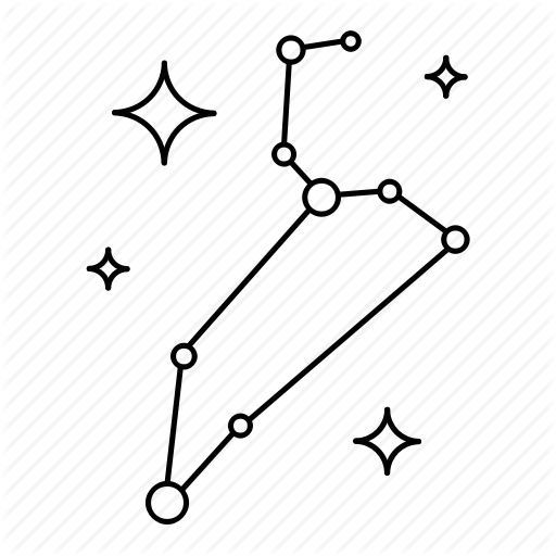 Созвездие Лев схема по точкам