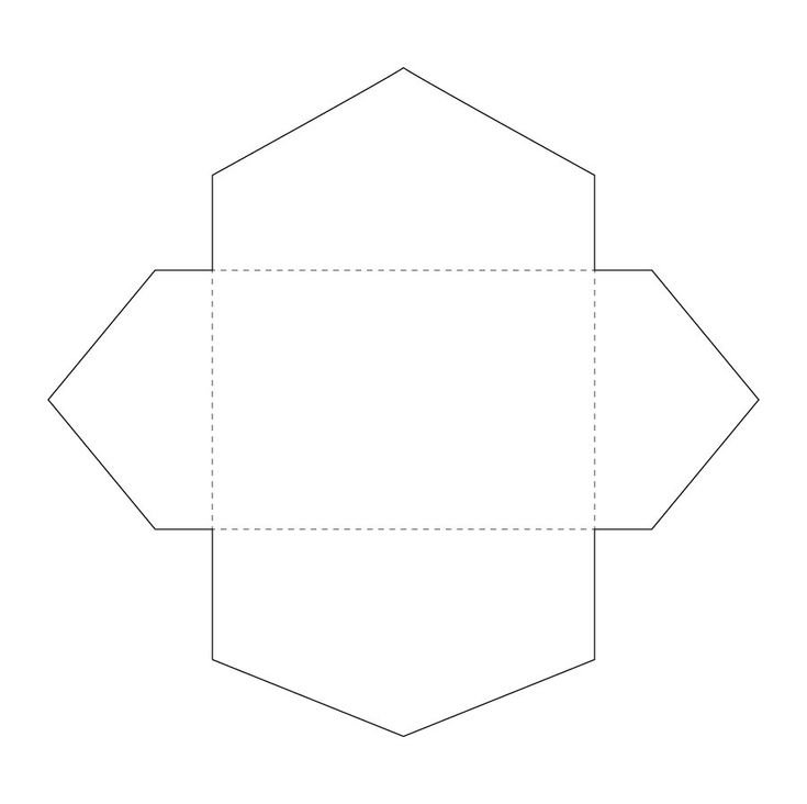 Макет конверта