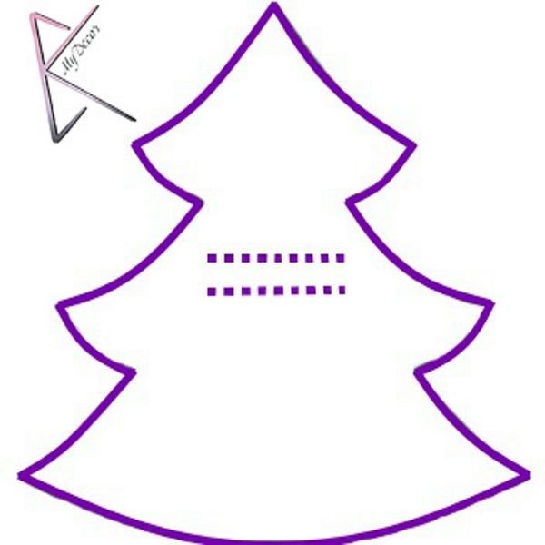 Конверт для столовых приборов елочка выкройка