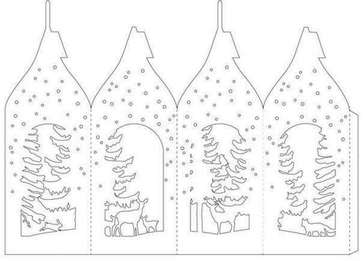 Шаблоны для новогодних поделок