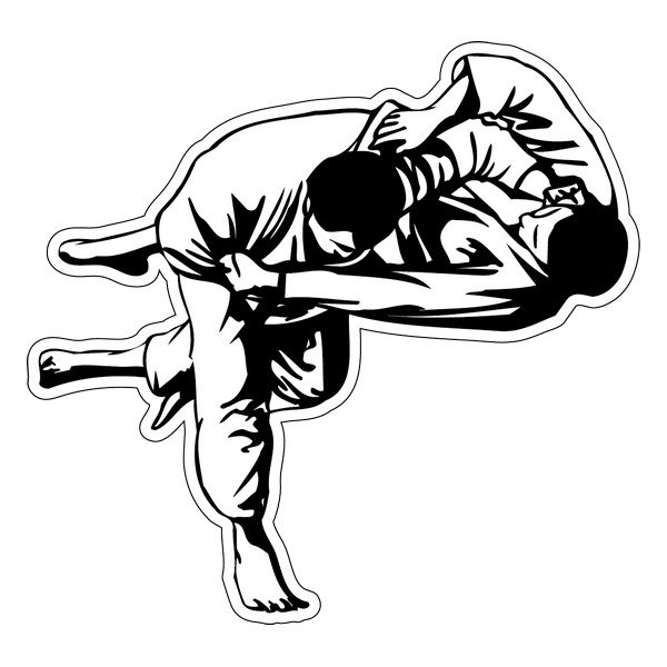 Дзюдо вектор