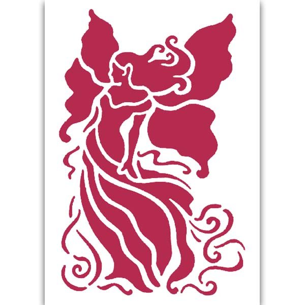 Фея трафарет для вырезания