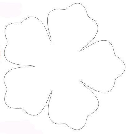 Трафарет "цветы"