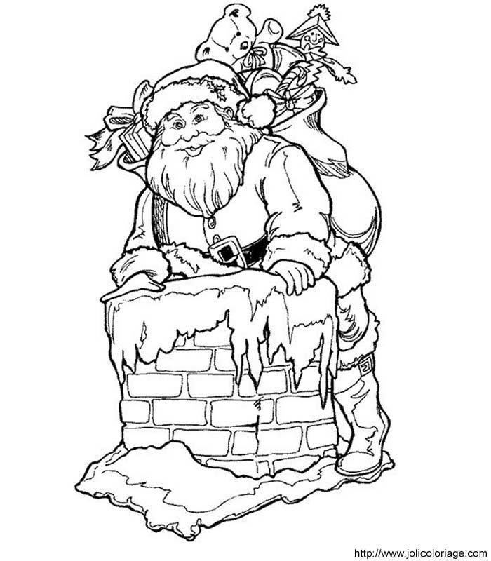 Дедушка Мороз раскраска