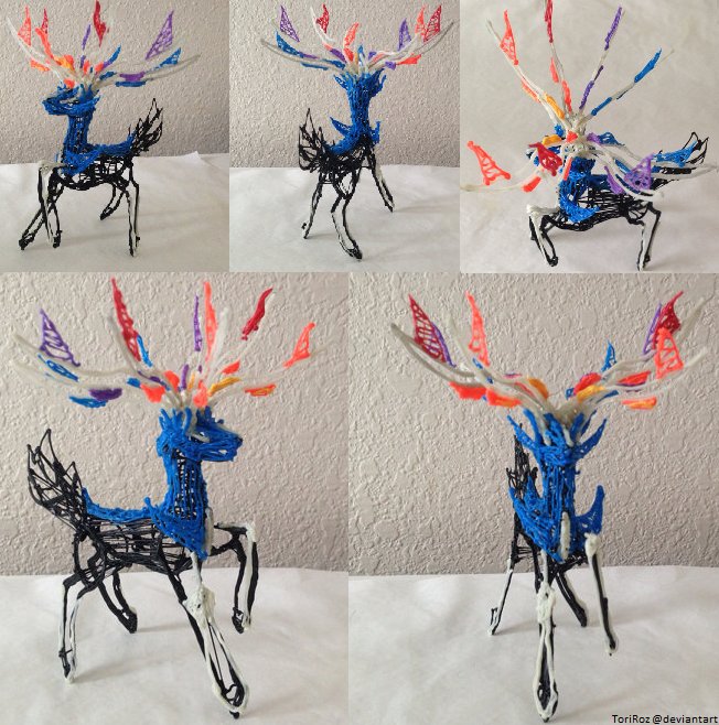 Фигурки из 3d ручки