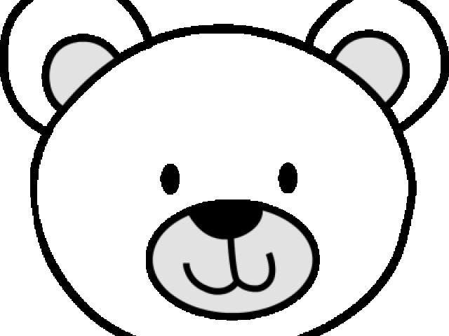 Мордочка медвежонка рисунок