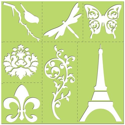 Трафарет для покраски мебели