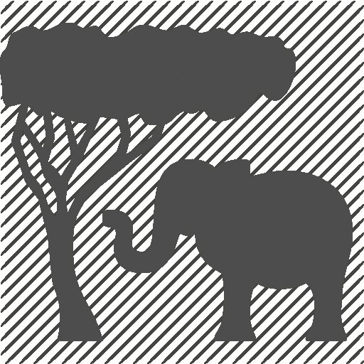 Саванна силуэт