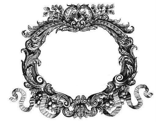 Винтажные этикетки для декупажа черно-белые