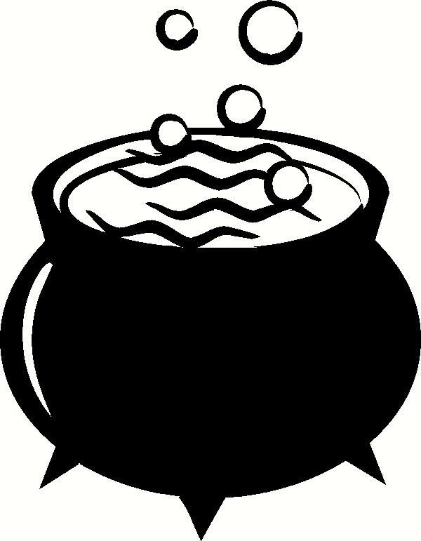 Ведьмин котел силуэт