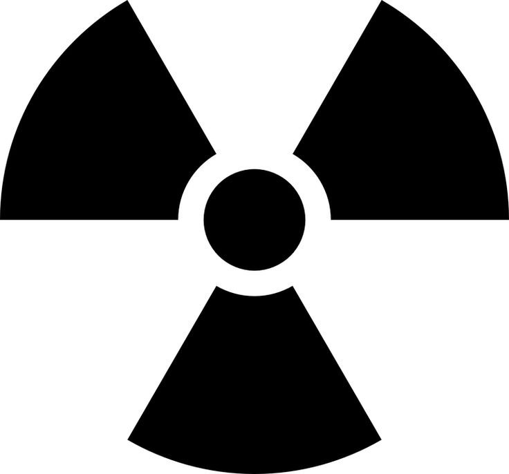 Значок радиации