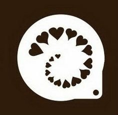 Трафарет для посыпки торта