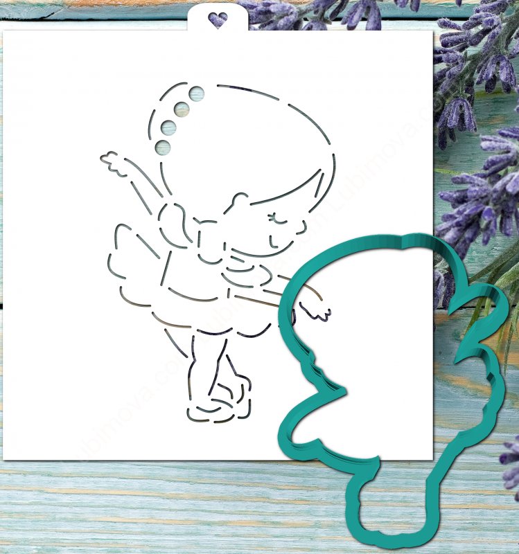 Трафарет для торта