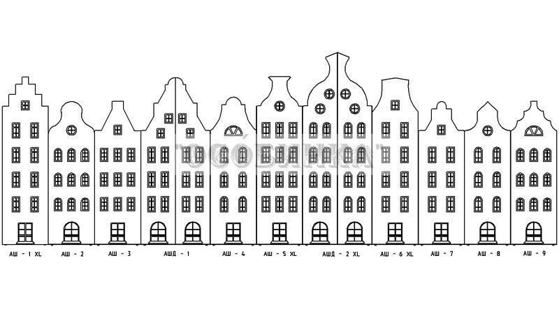 Голландские домики чертежи