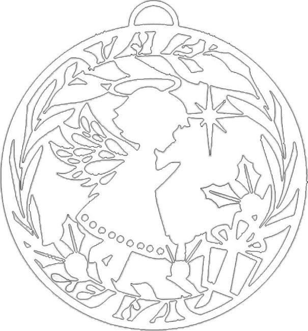 Шарики вытынанки на окна новогодние