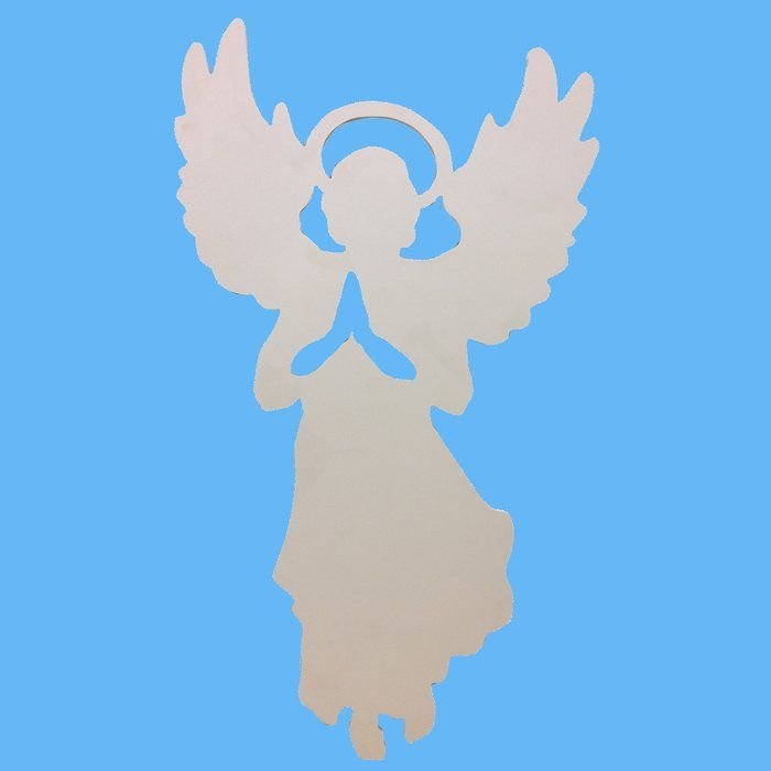 Трафарет ангела