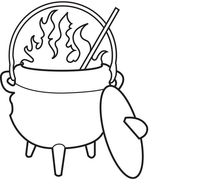 Котелок рисунок