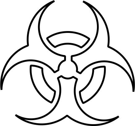 Биохазард знак Чернобыль