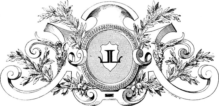 Монохром для декупажа