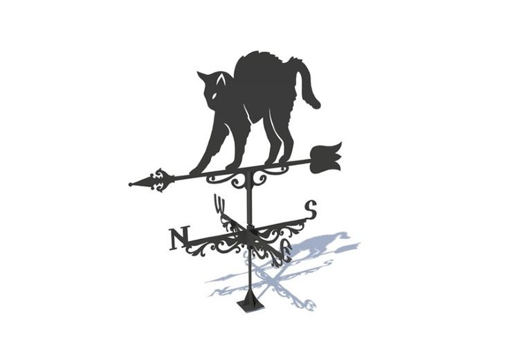 Флюгер кошка