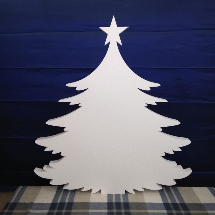 Объемная белка из пенопласта