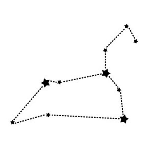 Созвездие Лев схема созвездия