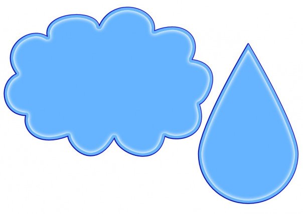 Тучка картинка для детей