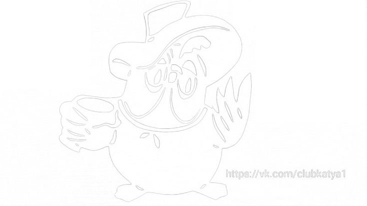 Трафареты на окна Смешарики новый год