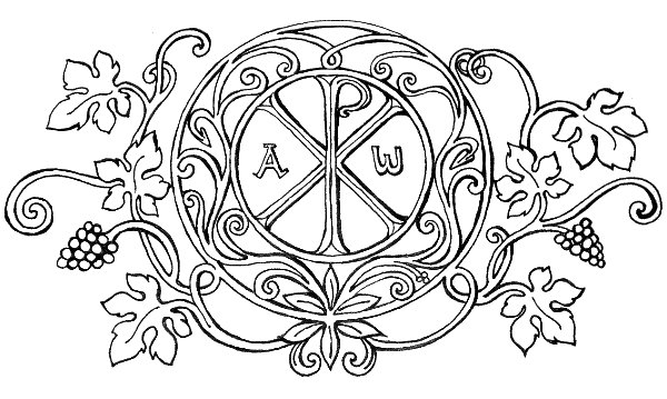 Православный орнамент Виноградная лоза