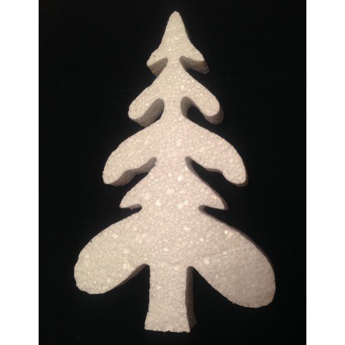 Елочка для вырезания из пенополистирола