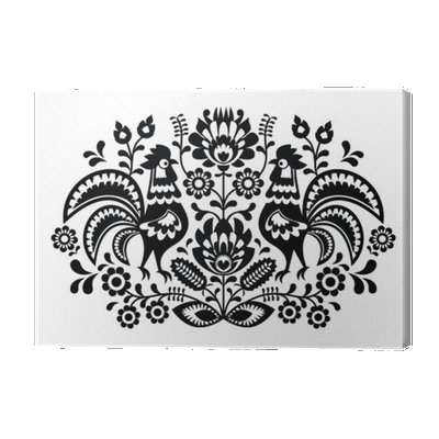 Хохлома трафарет