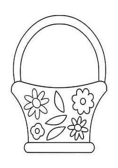 Шаблон корзинки