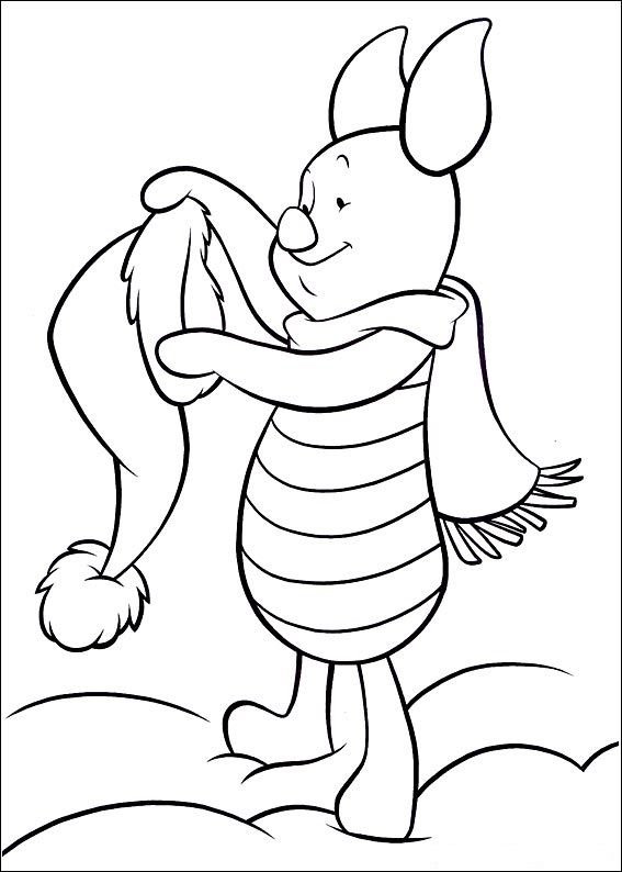 Хрюня из Винни пуха раскраска