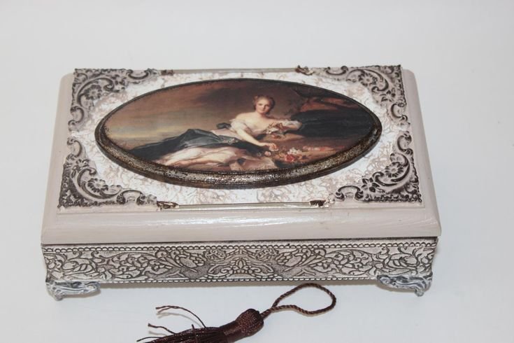 Декупаж шкатулки