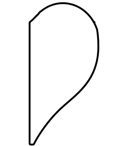 Сердце шаблон