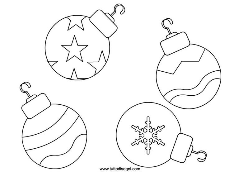 Аппликация Новогодняя игрушка