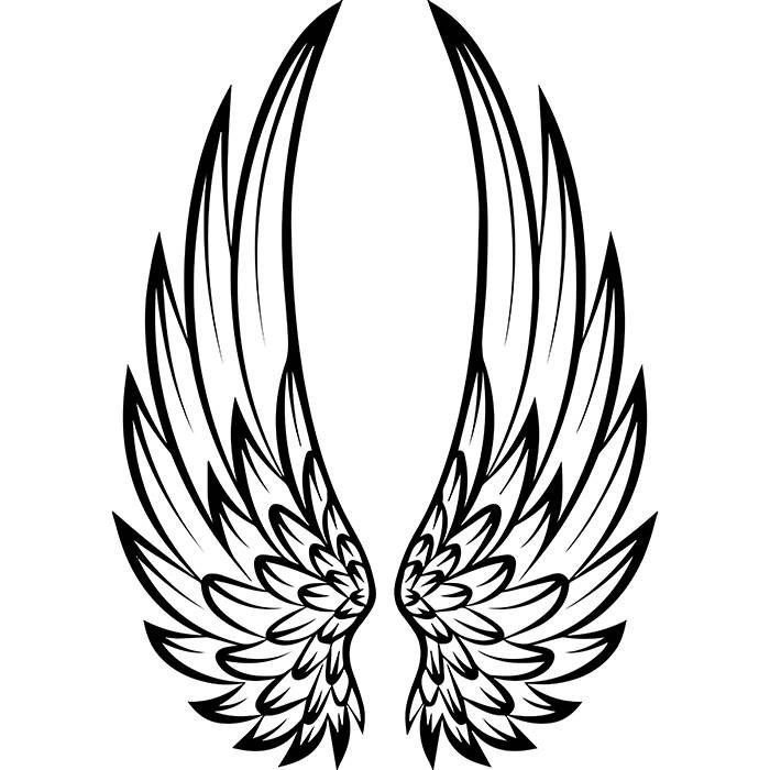 Крылья эскиз