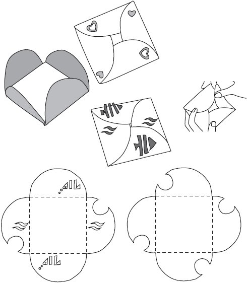 Коробочки шаблоны для печати