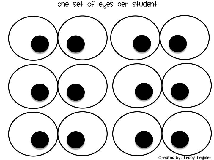 Глазки для аппликации