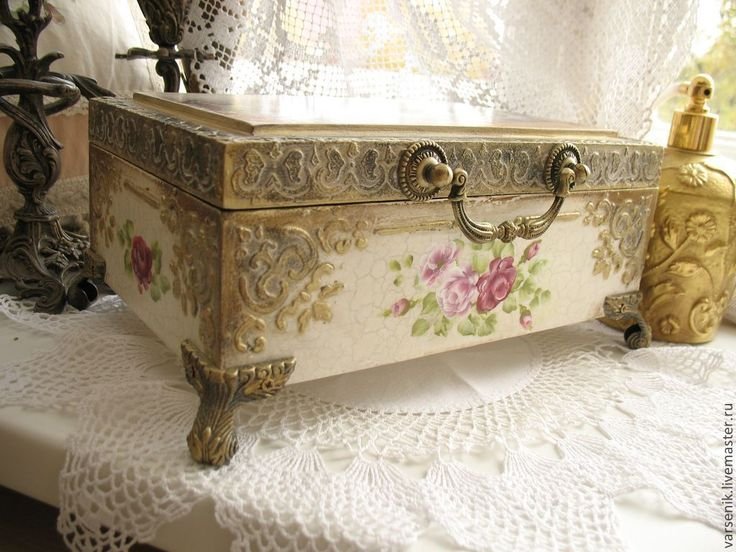 Шкатулки для украшений расписные