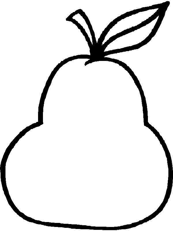 Фрукты раскраска для детей