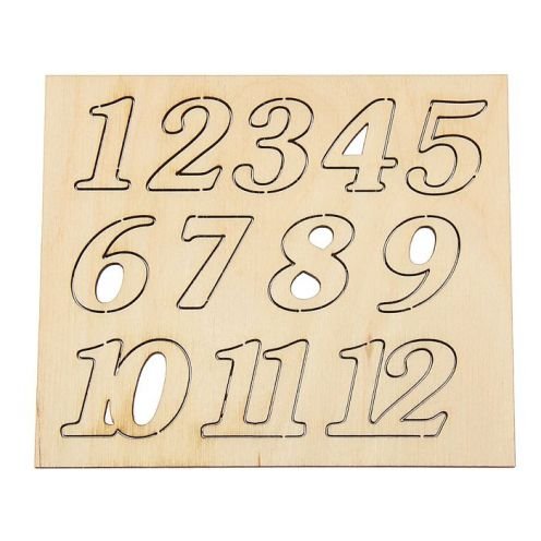 Цифры для циферблата