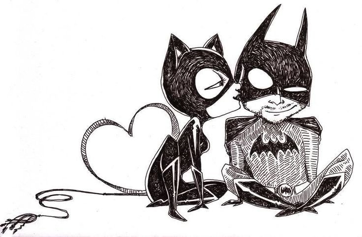 Batman and Catwoman
