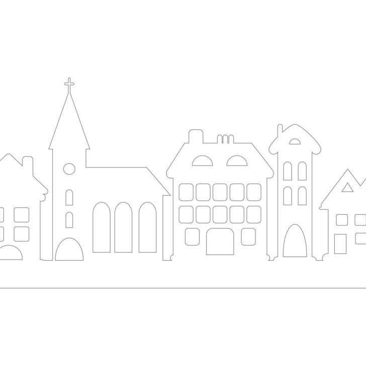 голландские домики новогодние