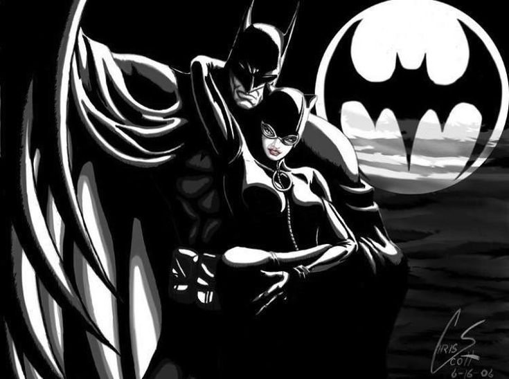 Бэтмен и черная кошка