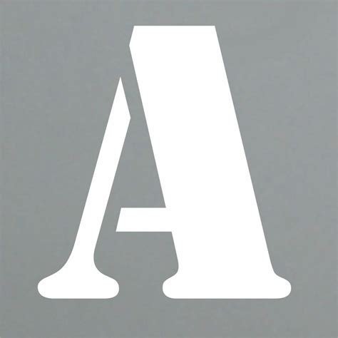 Трафареты букв для покраски