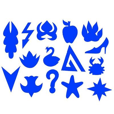 Трафарет для интимной стрижки женской