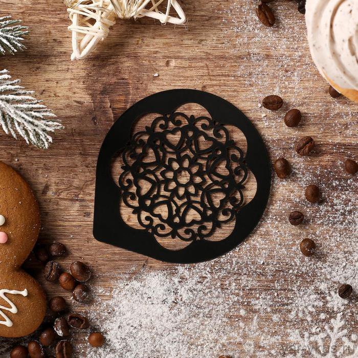 Кофейный узор