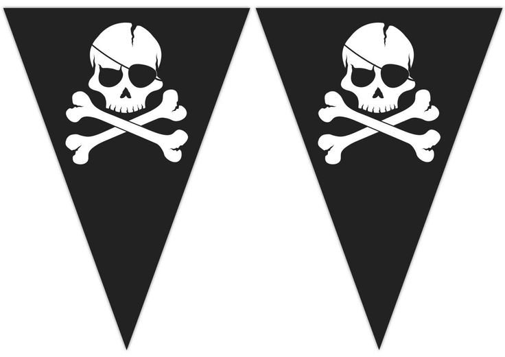Пиратские флажки