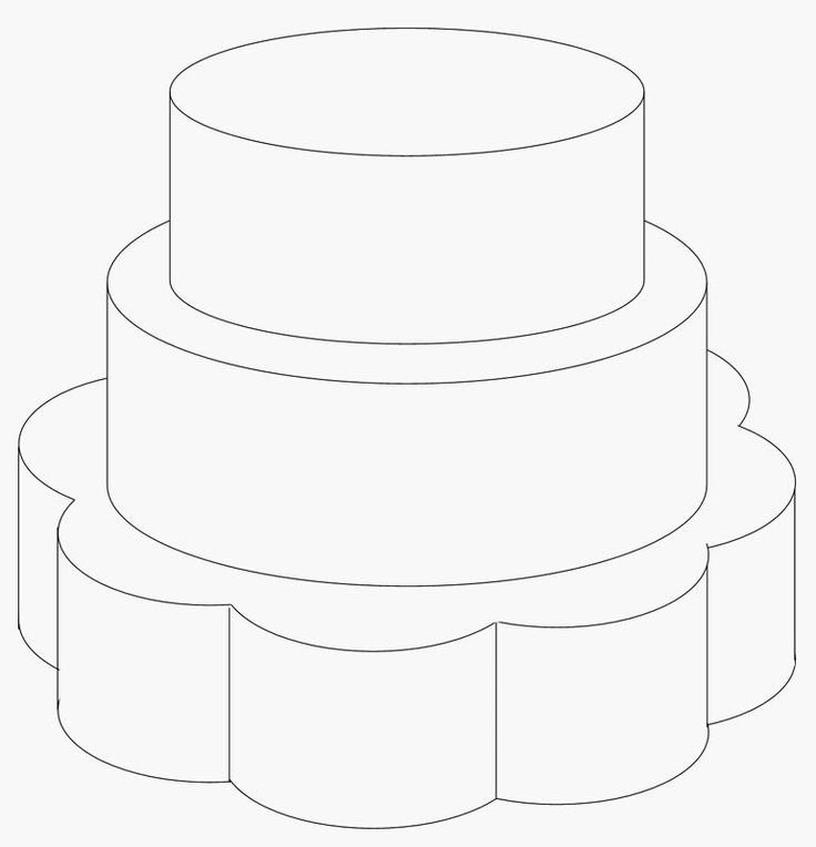 Эскиз торта